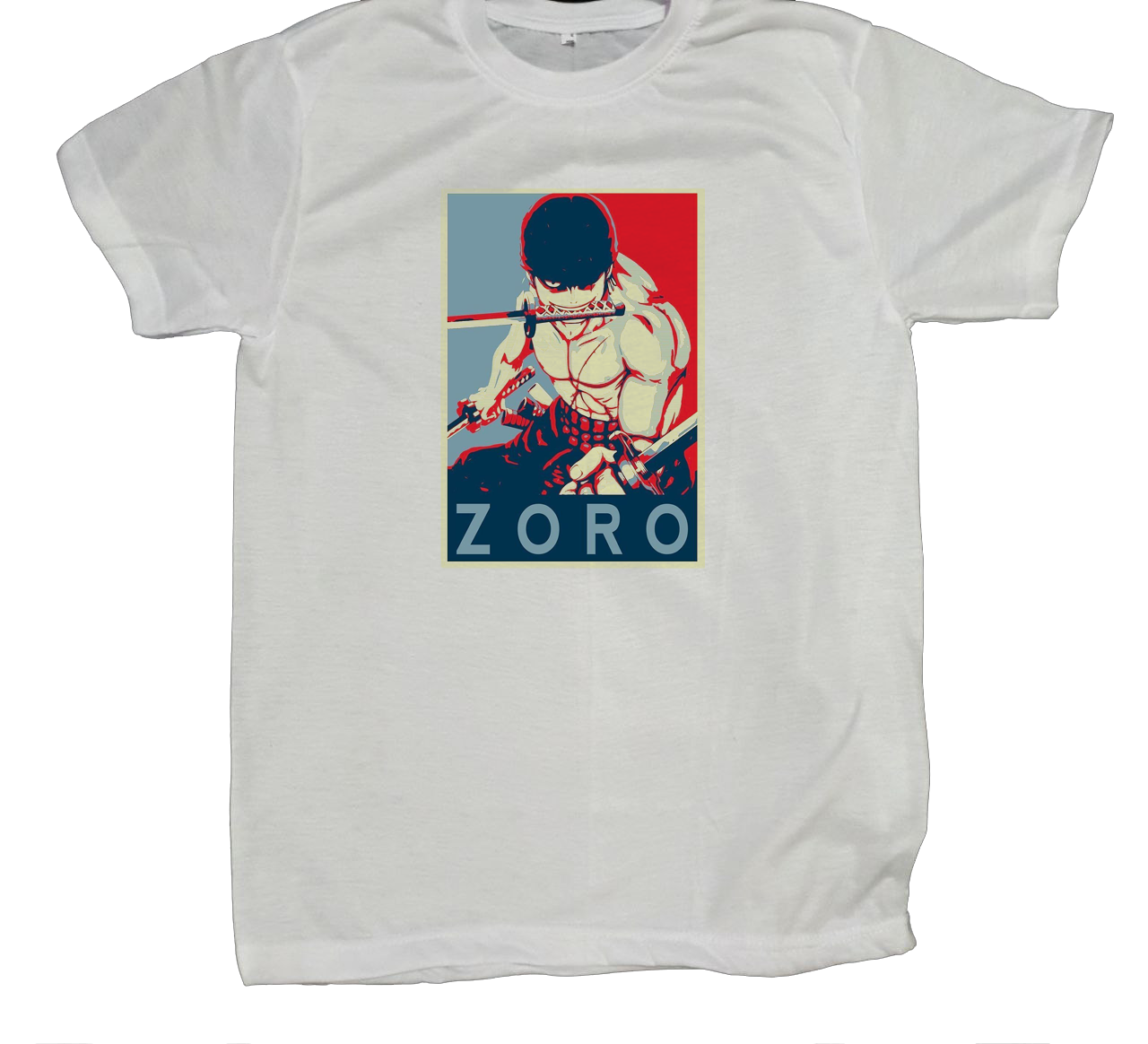 one piece t- shirt fat White 19
