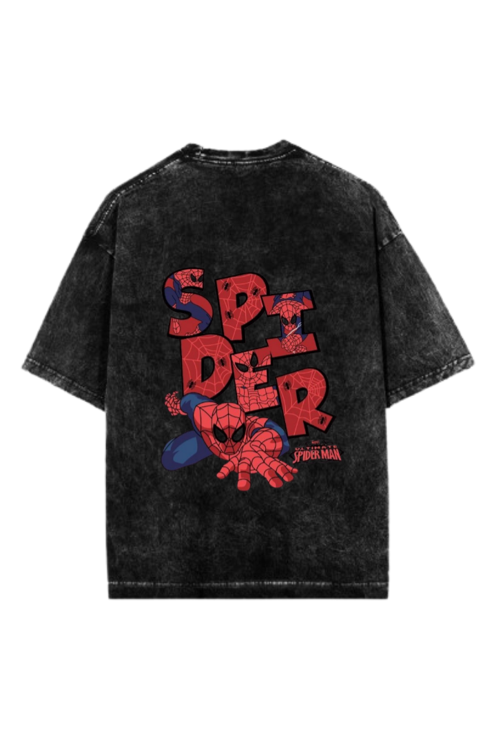 Spiderman t- shirt One Size Washed Back 19
