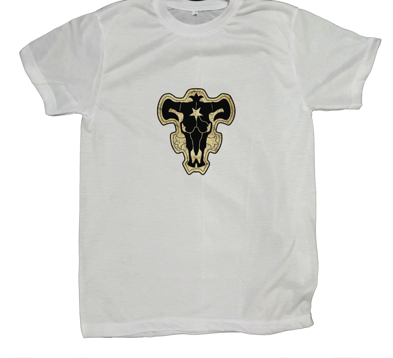 Black clover t- shirt fat White 9