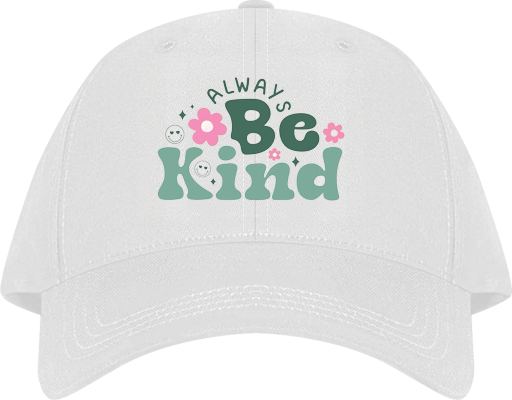 Baseball cap White Always Be Kind 19