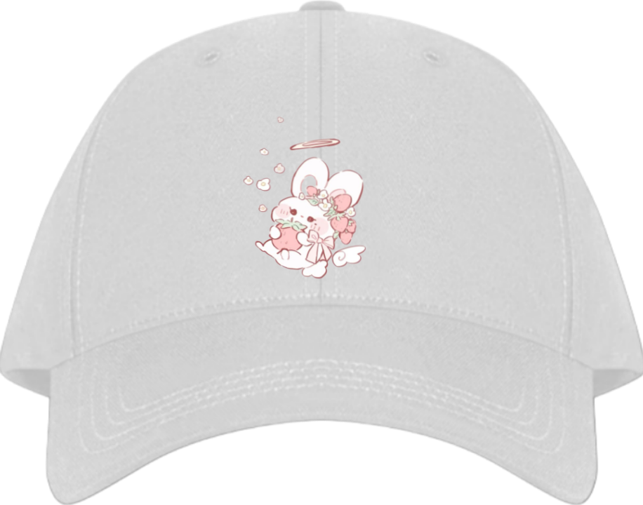 bunny Baseball cap White 19