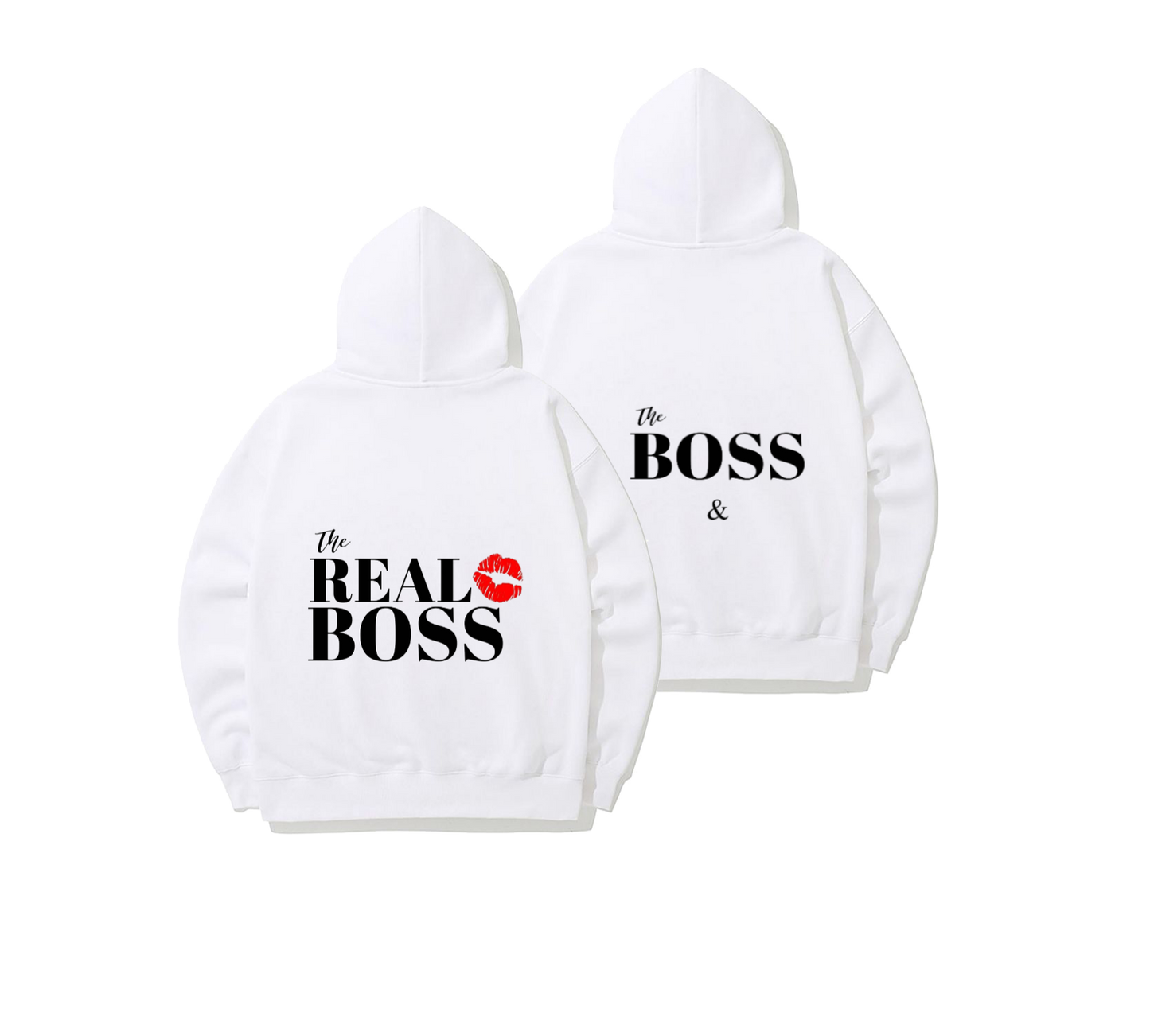 VaIentine coupIe Oversize Hoodie Cables White Back 19