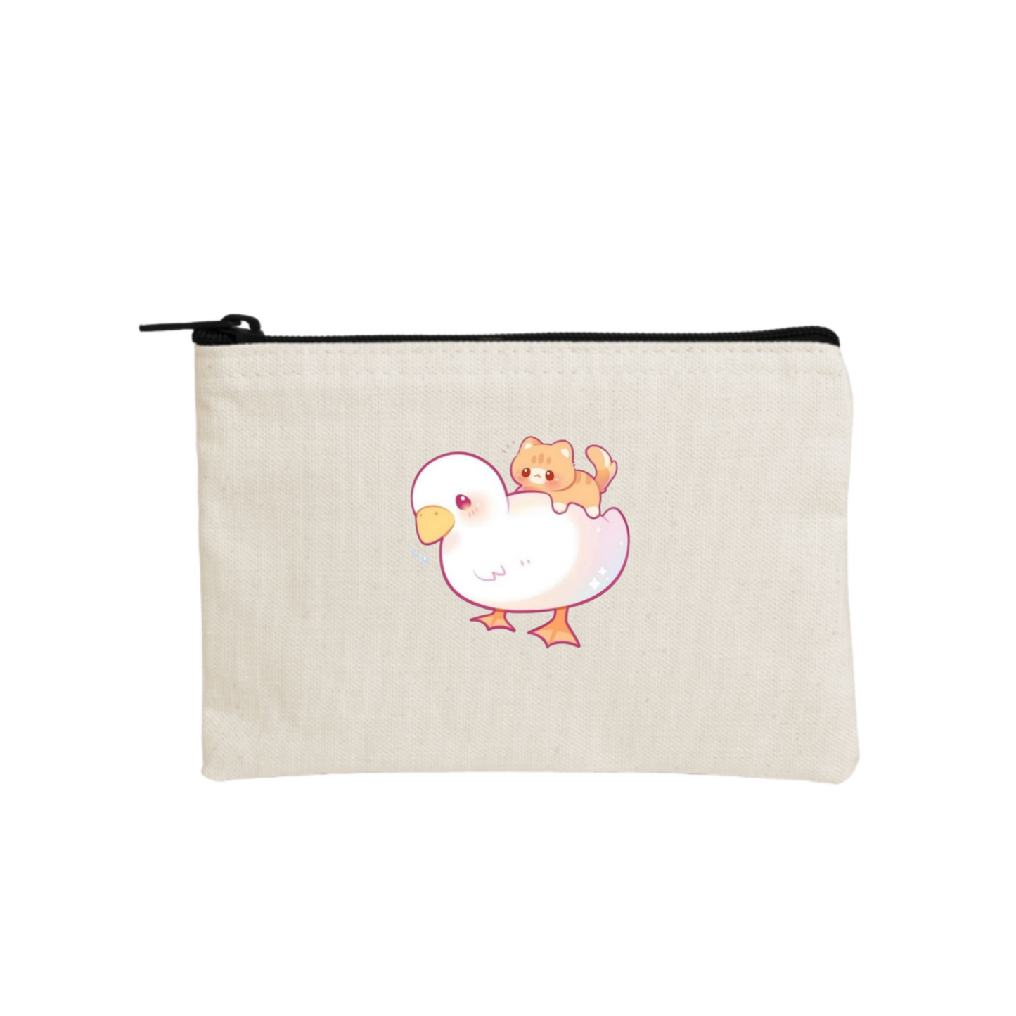 duck wallet pencil case Beige 19