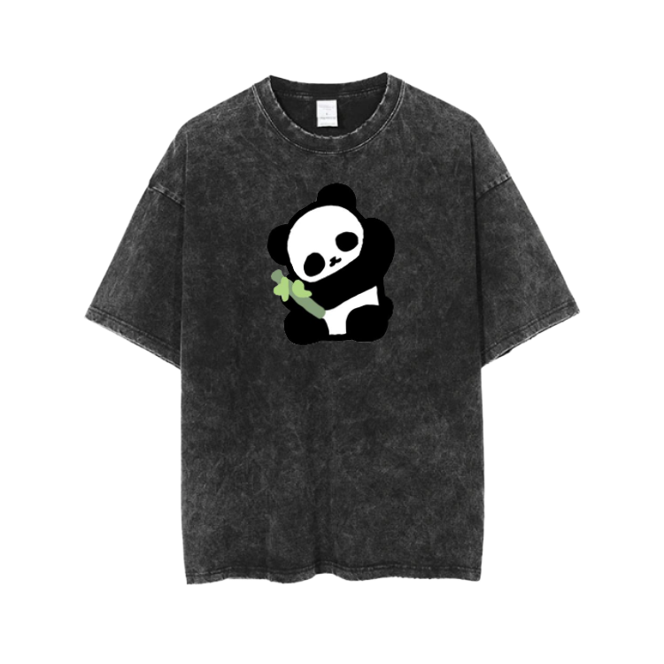 PANDA One Size t- shirt Washed 19