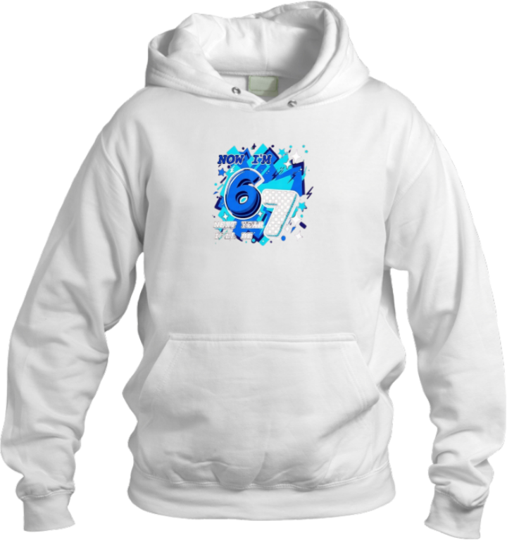 designs 67 Oversize Hoodie White 19