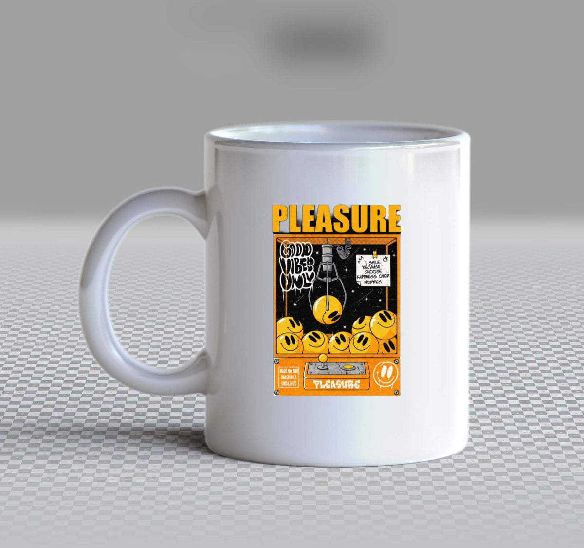 PLEASURE Mug White 96