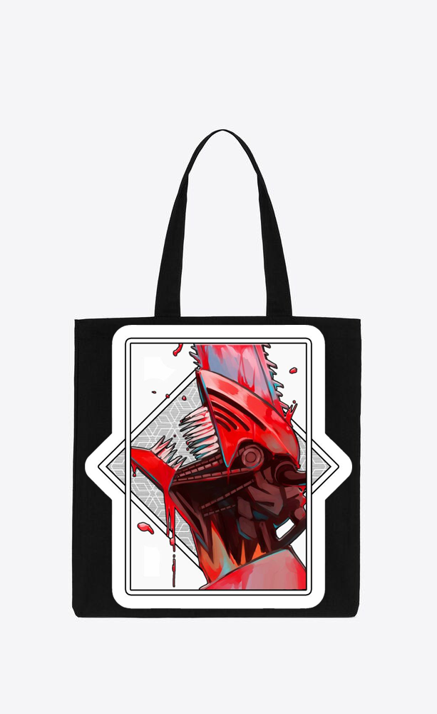 Chainsaw Man tote bag Black 19