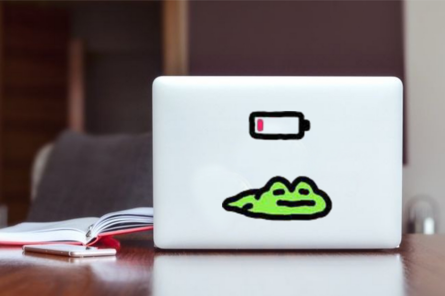 Frog Laptop Sticker 19