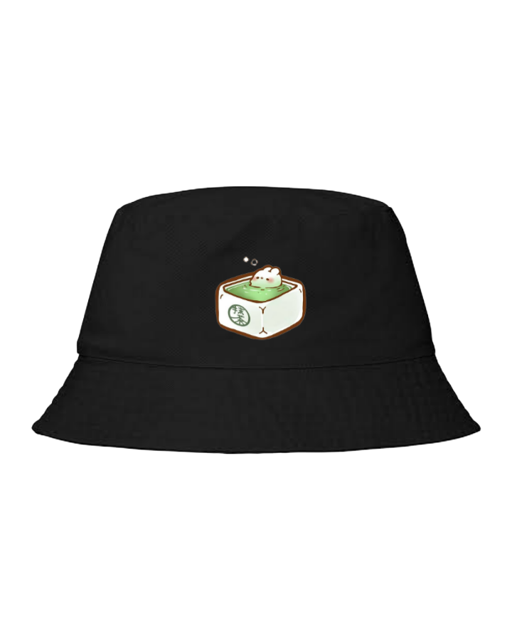 bunny Bucket hat Fishman hat cap Black 19
