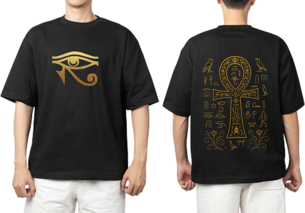 Egypt t- shirt One Size Black 19