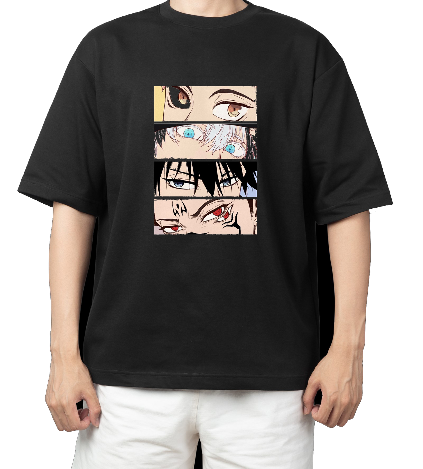 tjujutsu kaisen GOJO Oversize t- shirt Black 19