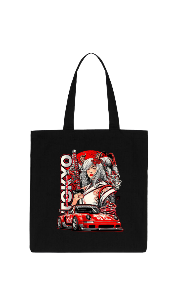 TOKYO tote bag Black 38