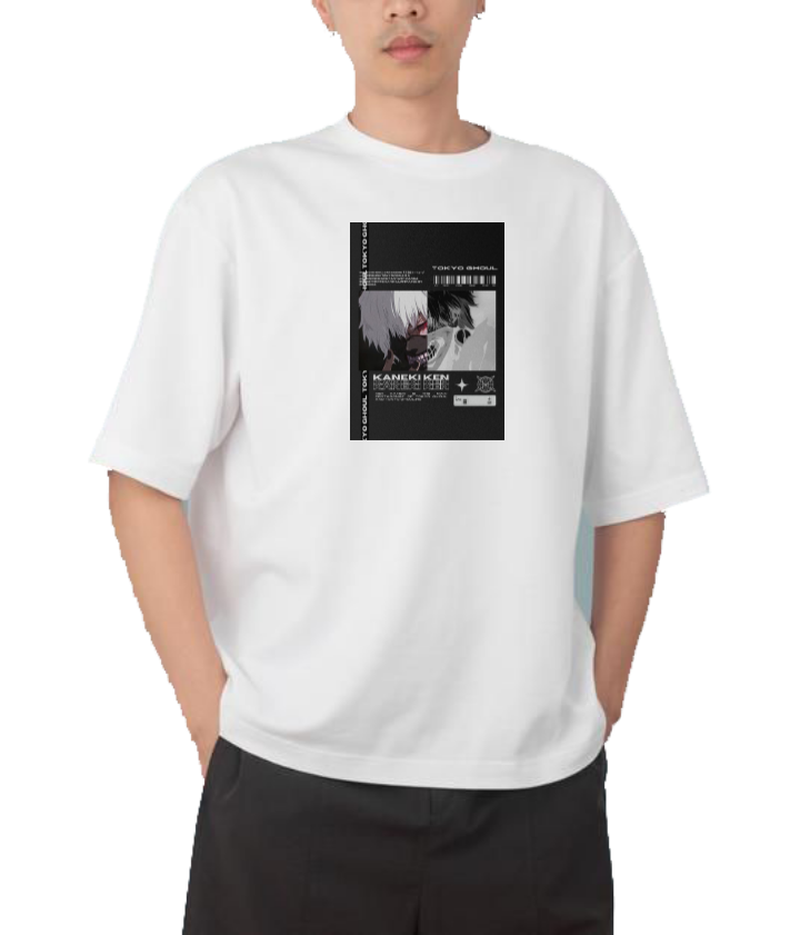 Tokyo ghoul t- shirt One Size White 19