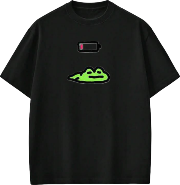 Frog One Size t- shirt Black 19