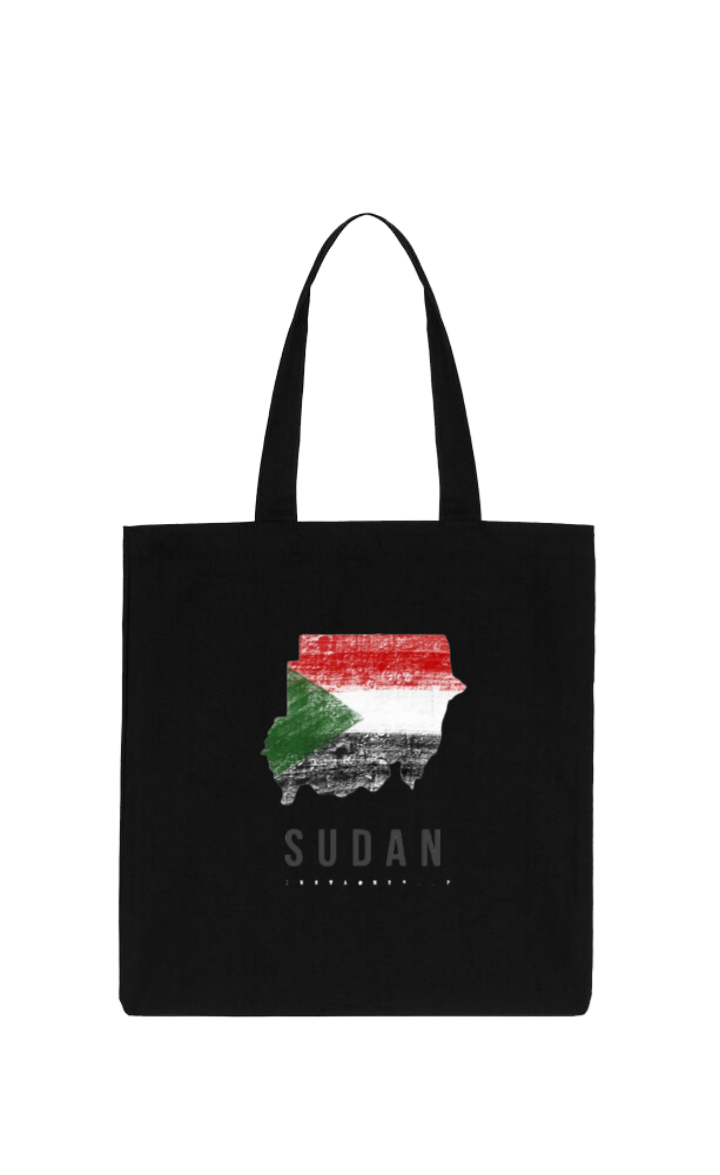 Sudan tote bag Black 1
