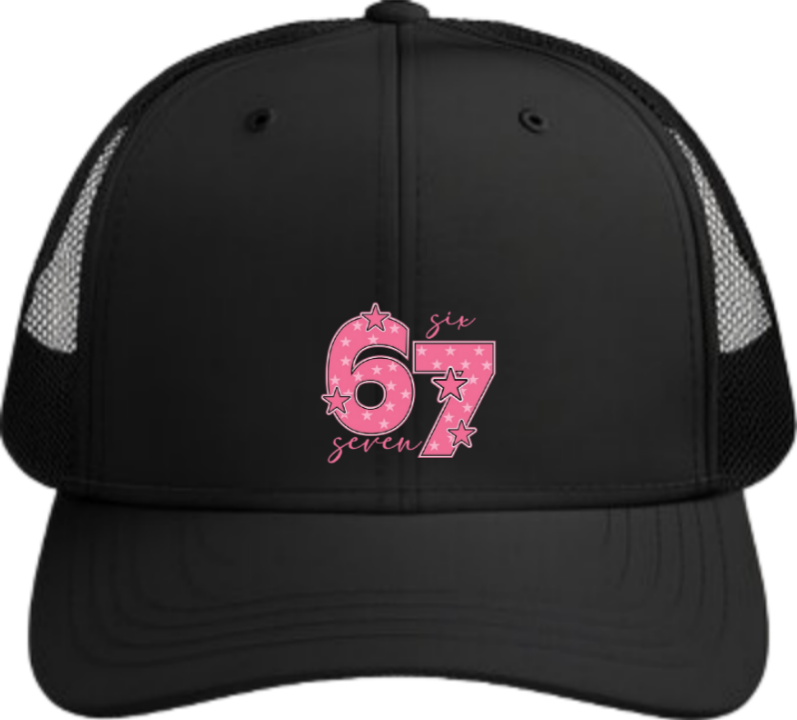 67 designs Baseball cap Black 1