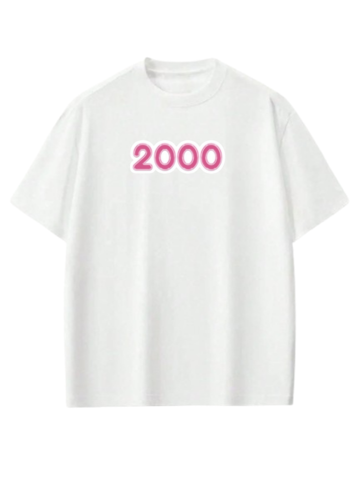 age t- shirt White 2000