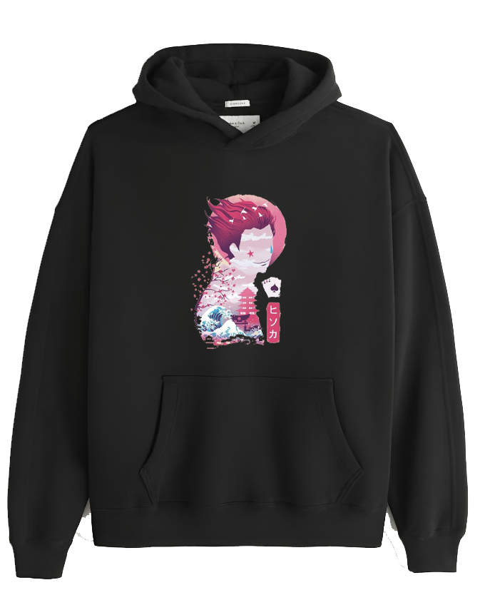 Hunter × Hunter One Size hoodie Black 1