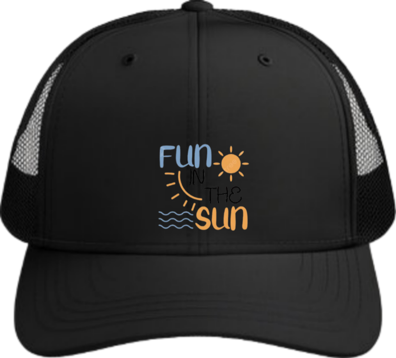 Summer Vibes Baseball cap Black 1