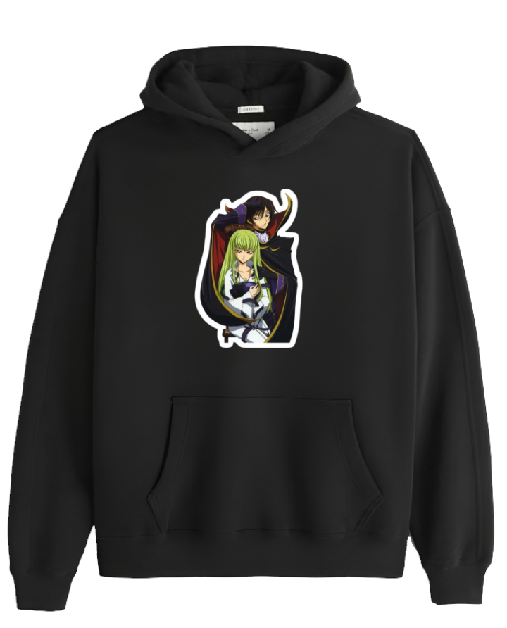 Code Geass One Size hoodie Black 1