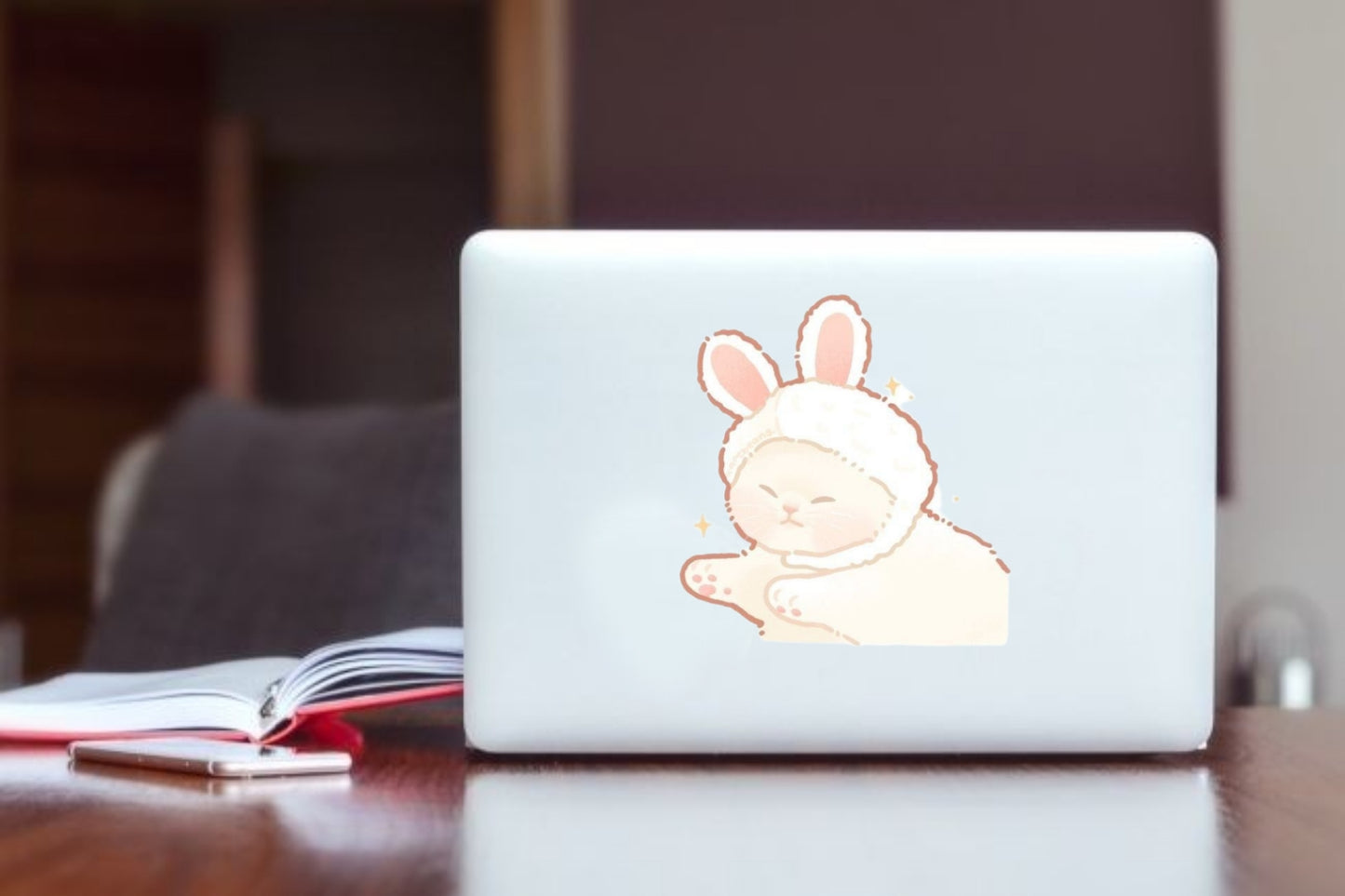 cat Laptop Sticker 1