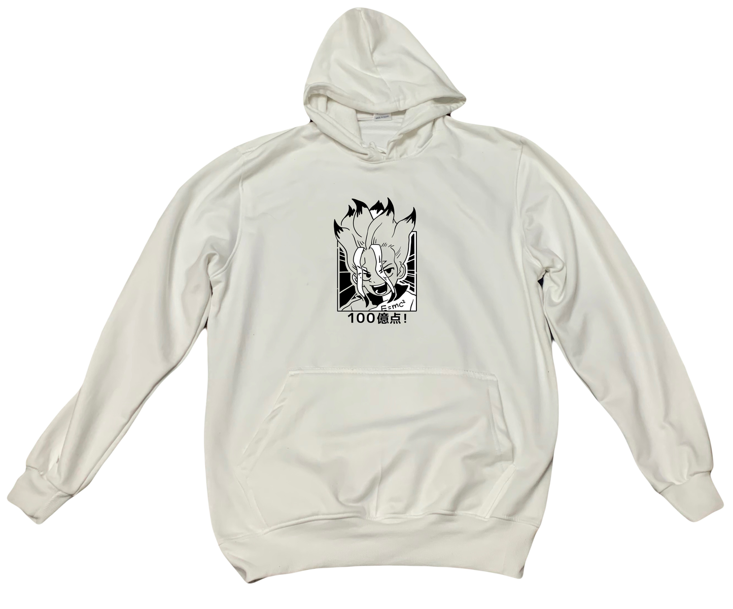 Dr. Stone Size hoodie White 1