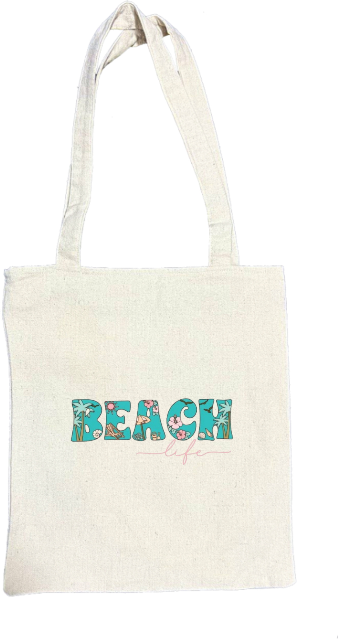 Summer Vibes tote bag Beige 1