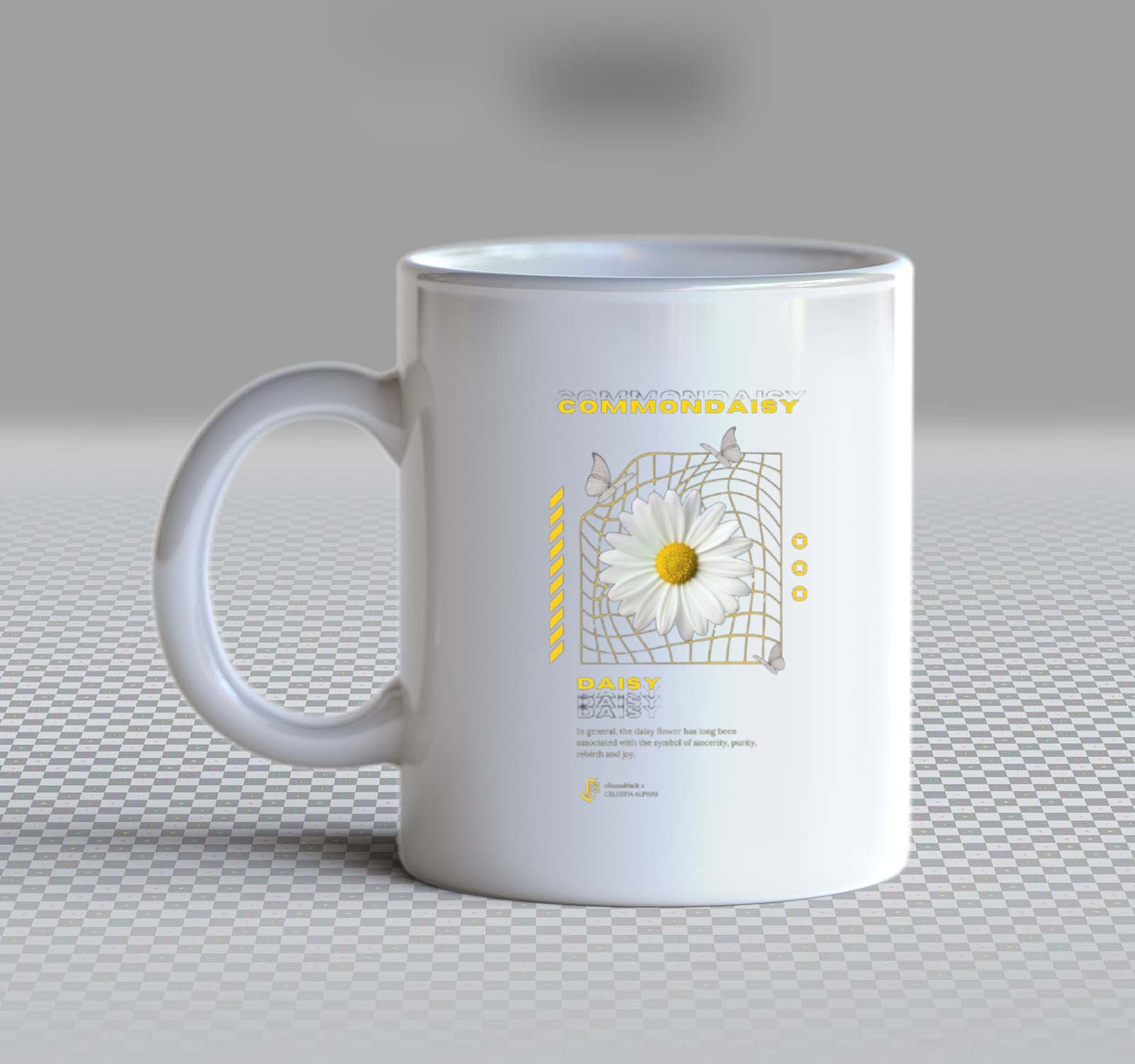 COMMONDAISY Back text Mug 1