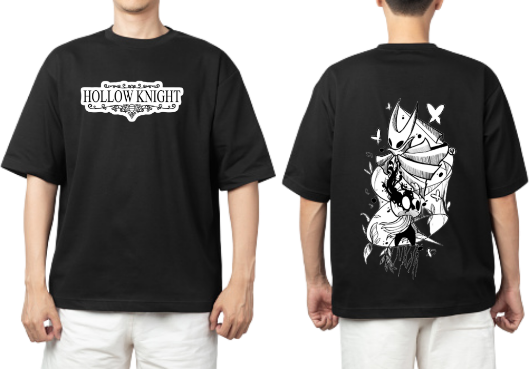 Hollow Knight t- shirt One Size Black Back 1
