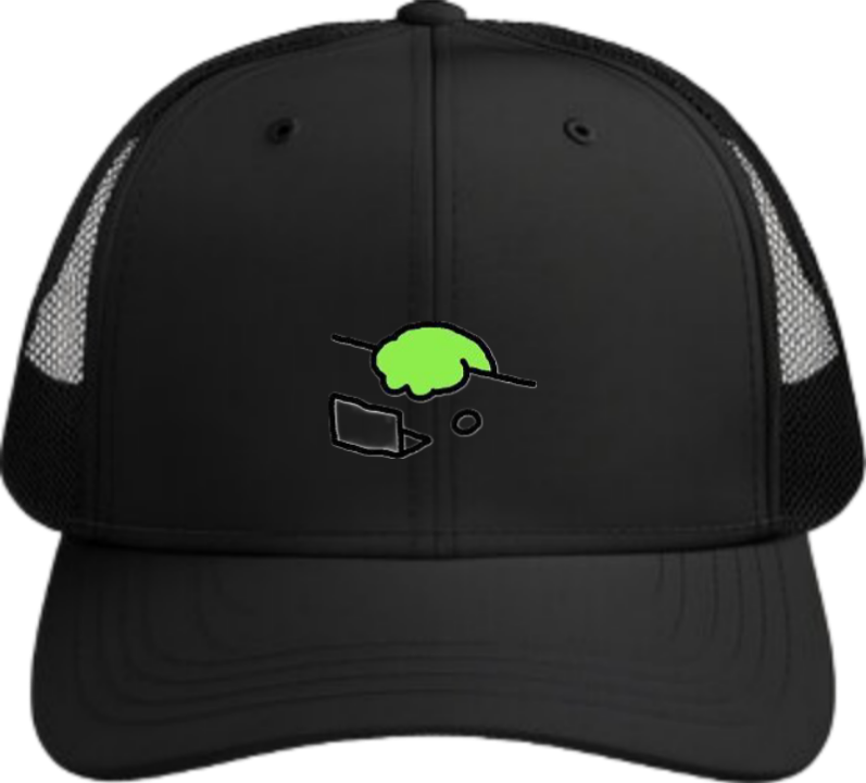 Frog Baseball cap Black 1
