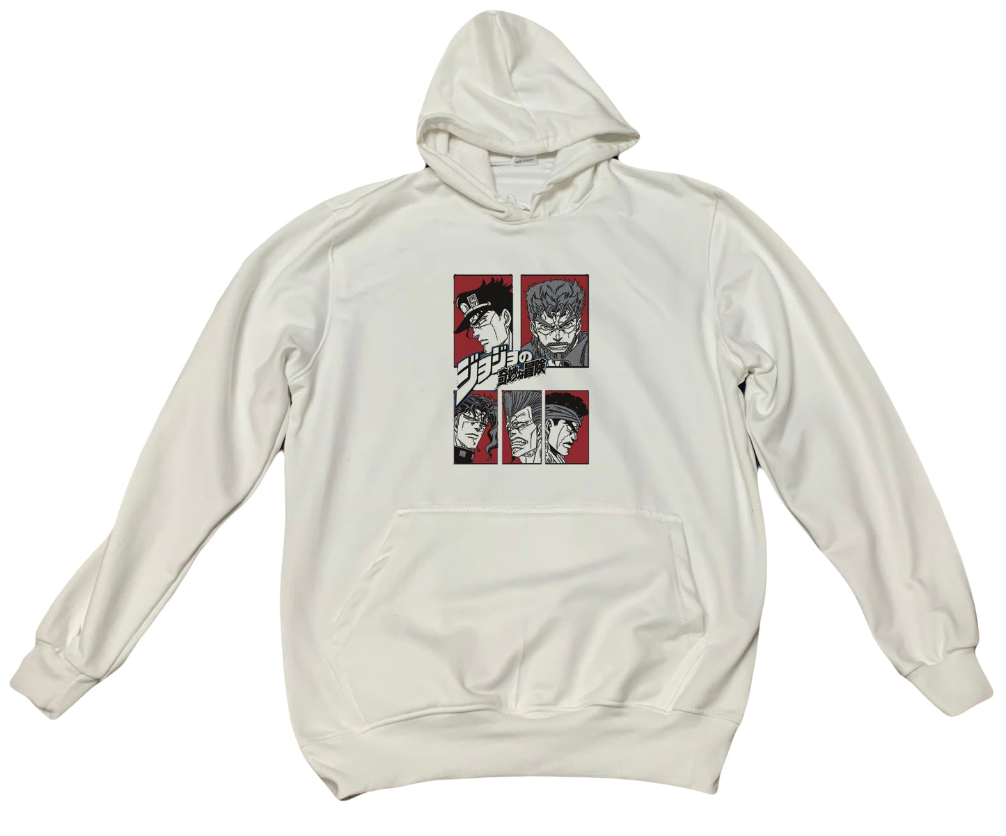 JoJo's Bizarre Adventure One Size hoodie White 1