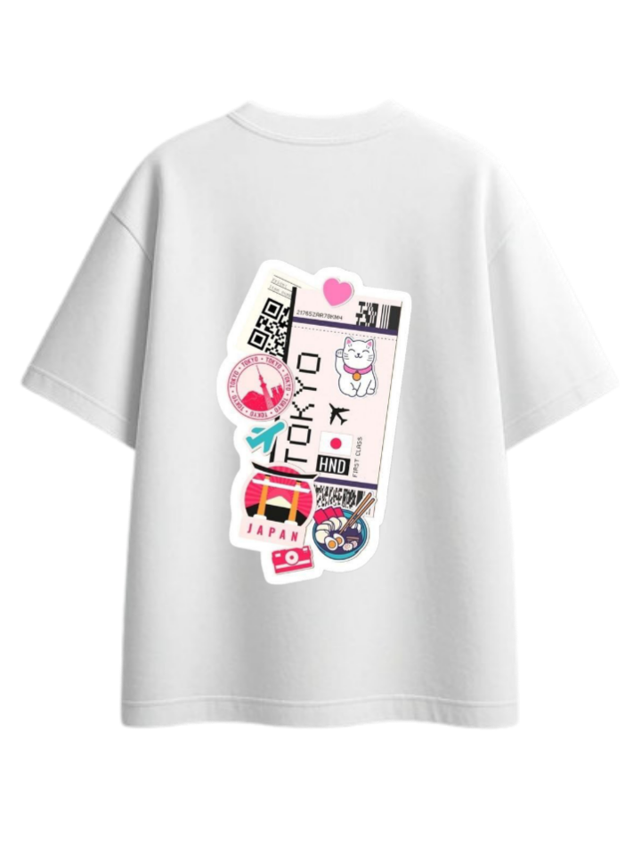travel travellar t- shirt White Back 1