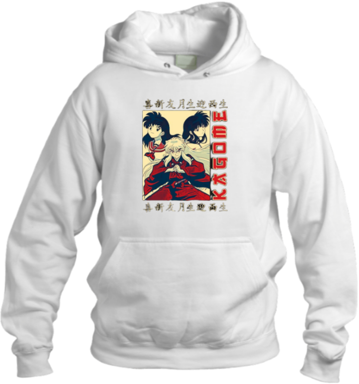 Inuyasha One Size hoodie White 1