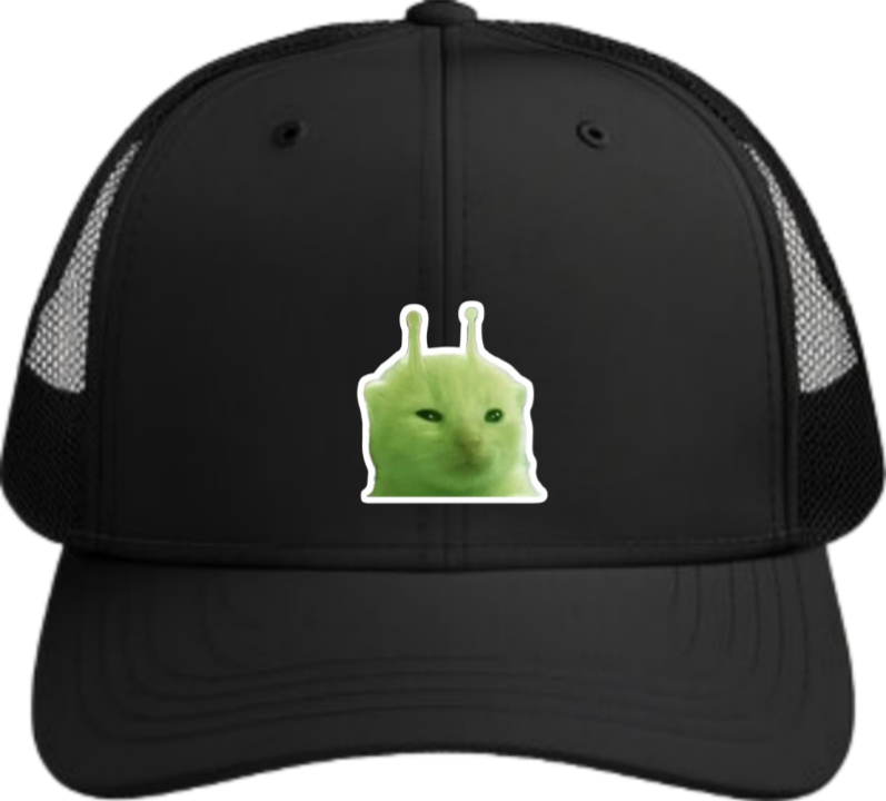 aliens Baseball cap Black 1