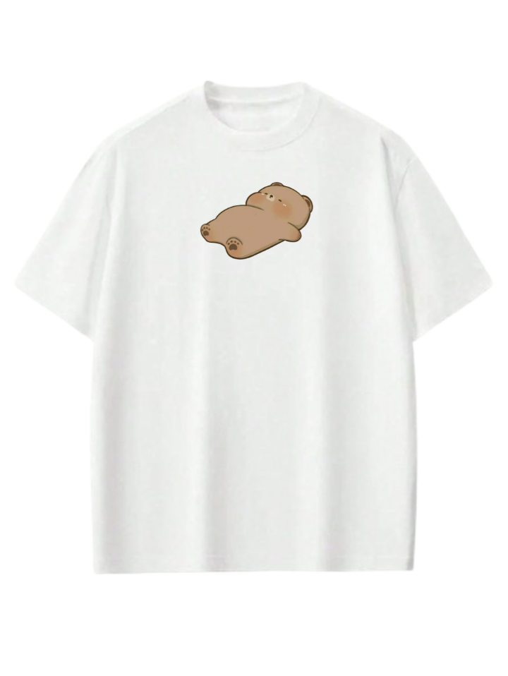 bear t- shirt White 1 (Copy)