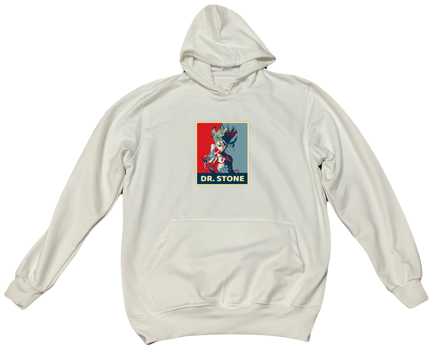 Dr. Stone Size hoodie White 3