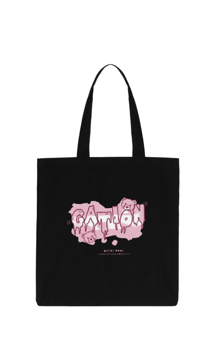 CATION tote bag Black 131