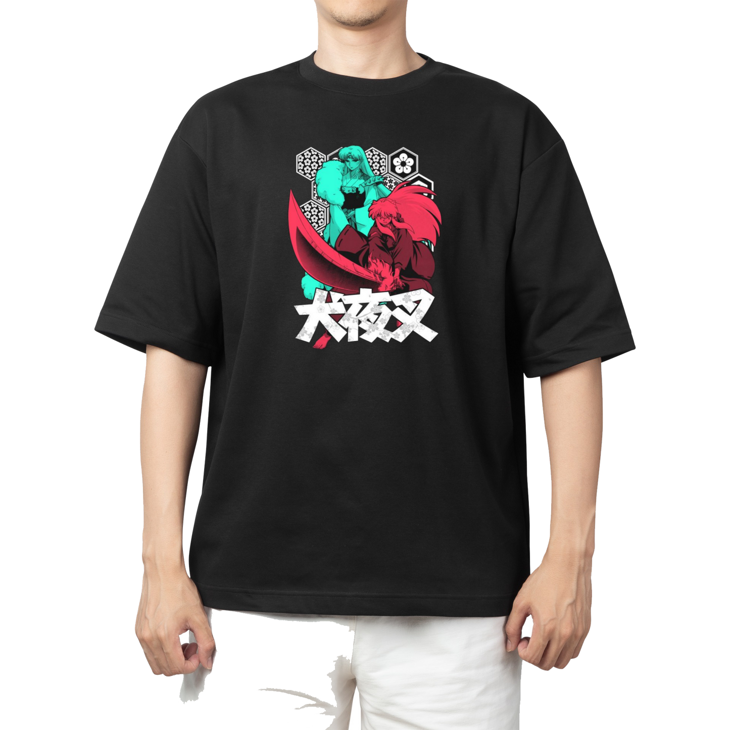 Inuyasha t- shirt One Size Black 1