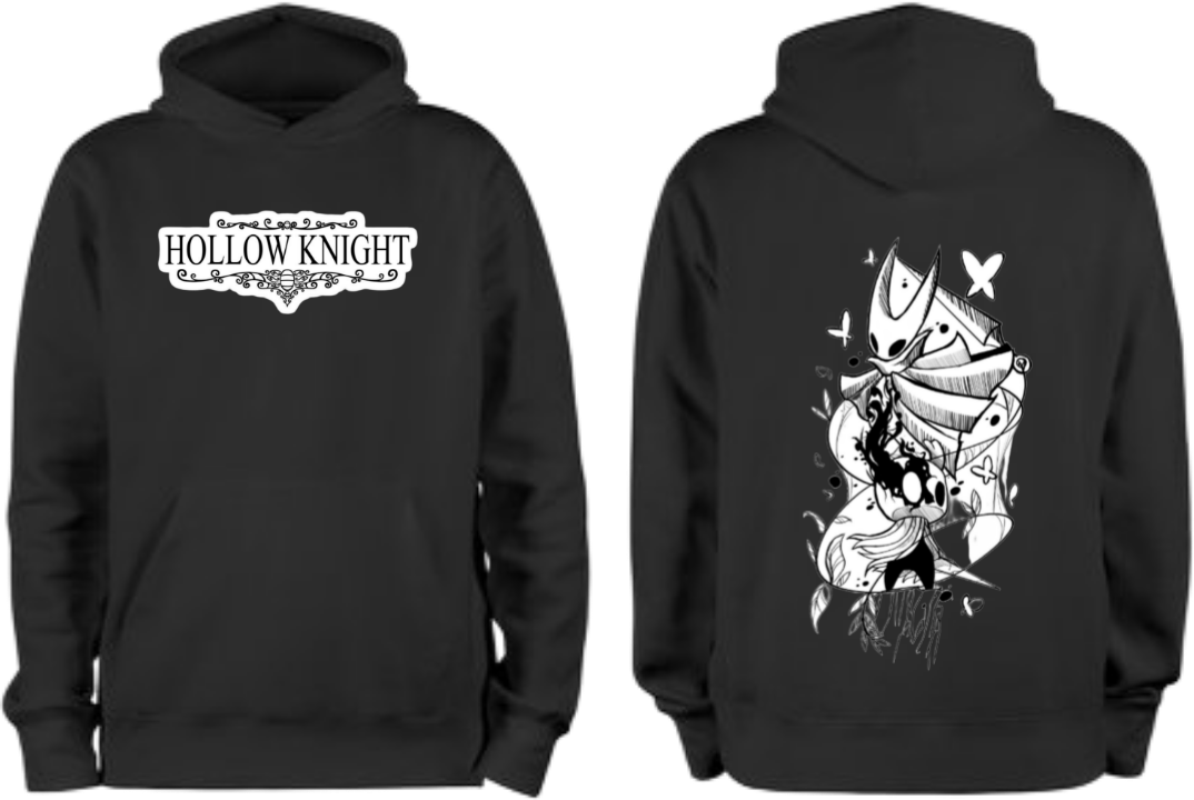 Hollow Knight One Size hoodie Black Back 1