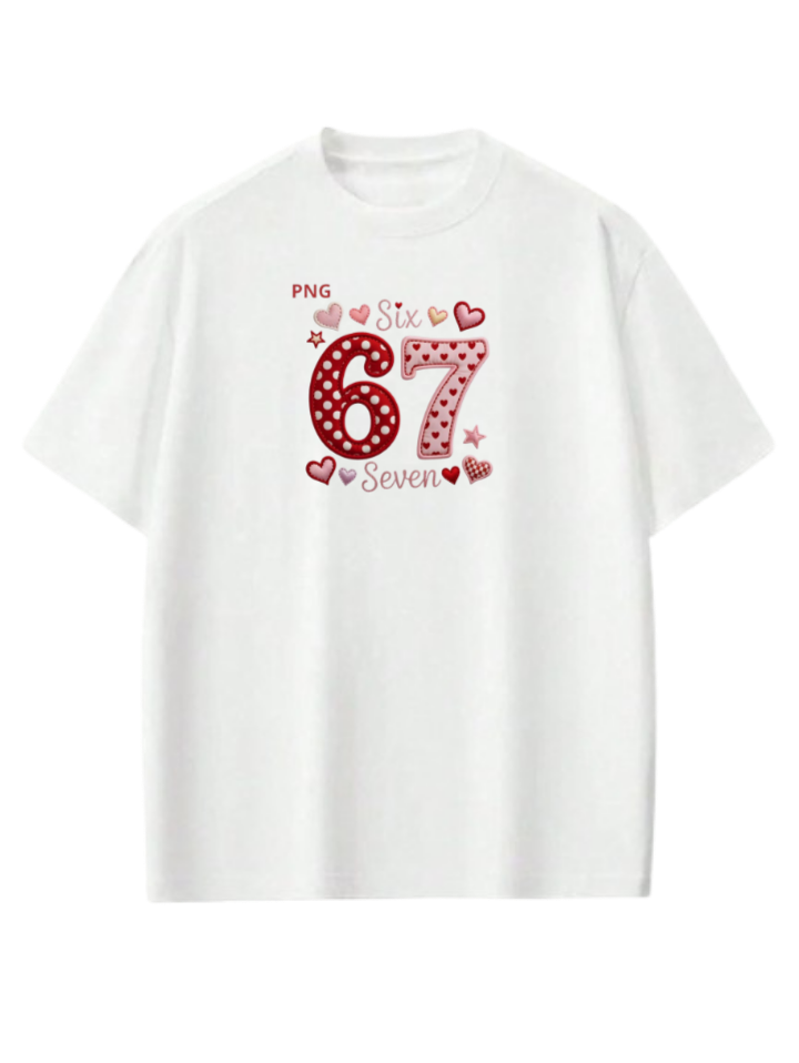 67 designs One Size t- shirt White 1