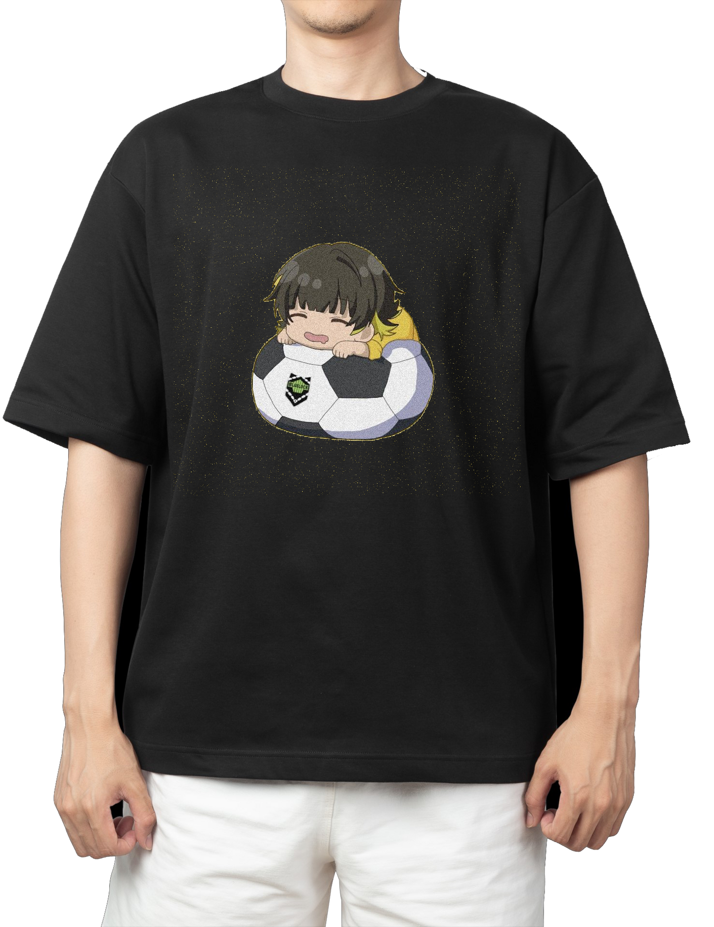 blue lock t- shirt One Size Black 1
