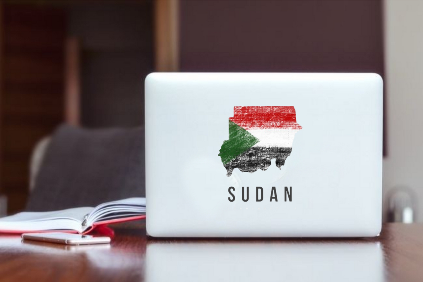 Sudan Laptop Sticker 1