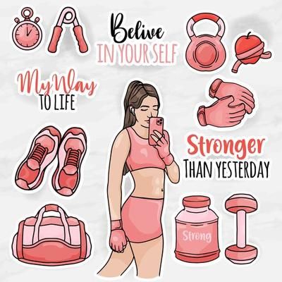 workout gym pilates Sticker 1