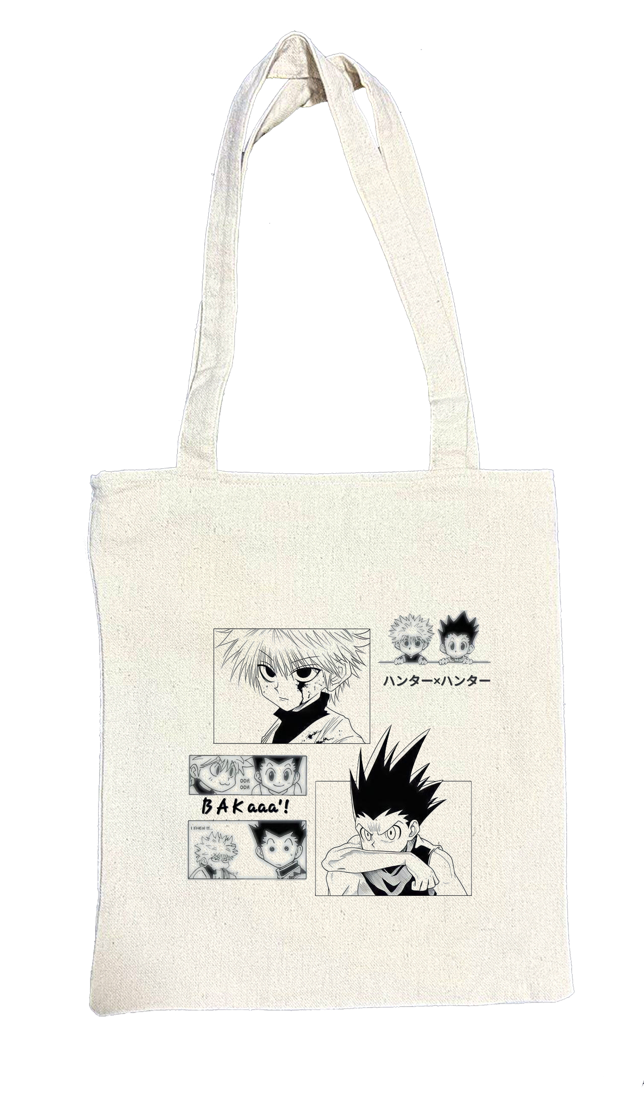 Hunter × Hunter tote bag beige 1