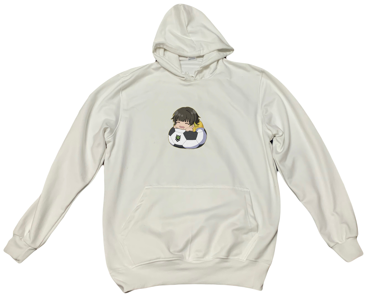 blue lock One Size hoodie White 1