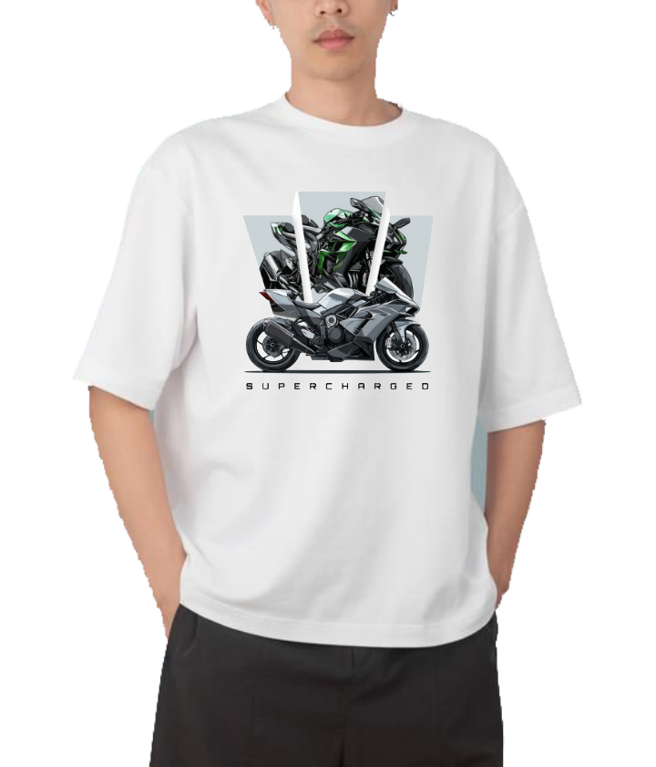 MOTOR CYCLE t- shirt One Size White 1