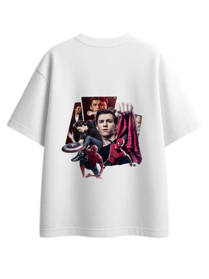 Spiderman t- shirt One Size White Back 1