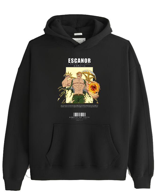 The Seven Deadly Sins One Size hoodie Black 1