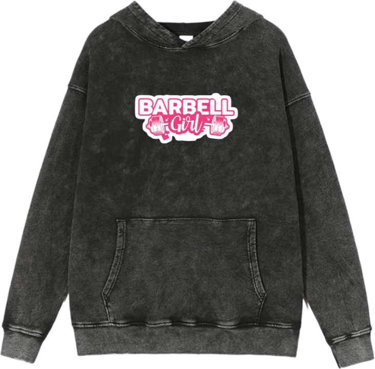 workout gym pilates Oversize Hoodie Washed 1