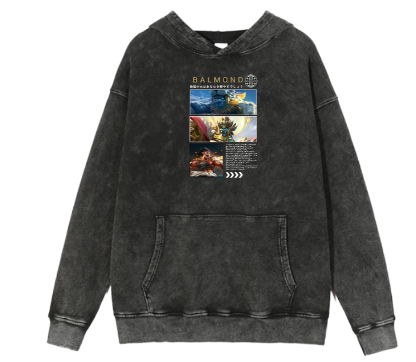 Mobile Legends Bang Bang One Size hoodie Washed 1